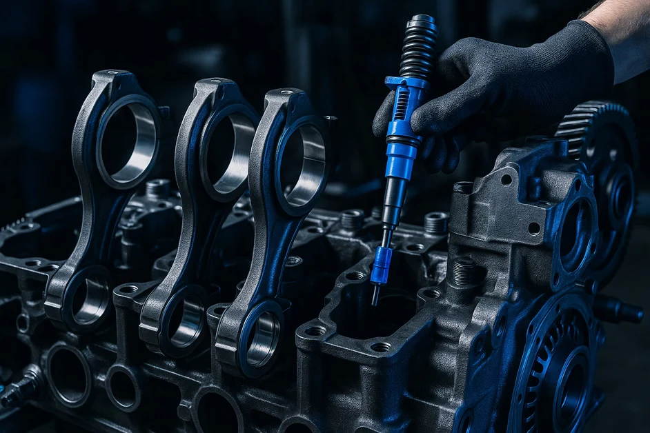 Escolha de peças que não comprometem a retífica: como evitar erro que transforma recondicionamento de motor diesel em prejuízo