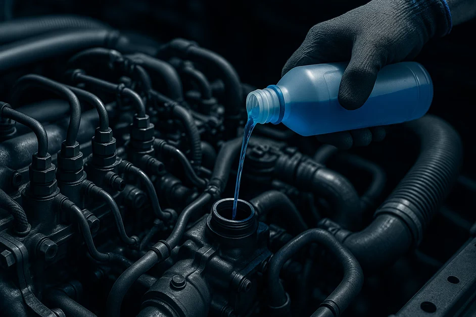 Saiba quando aplicar aditivo em motor a diesel: orientações práticas
